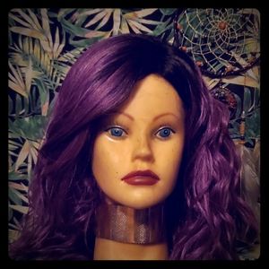 Purple rainbow 🌈 💜 wig.
